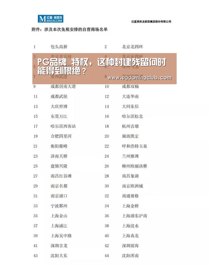 PG品牌_特权,这种封建残留何时能得到根绝?(图1) PG平台